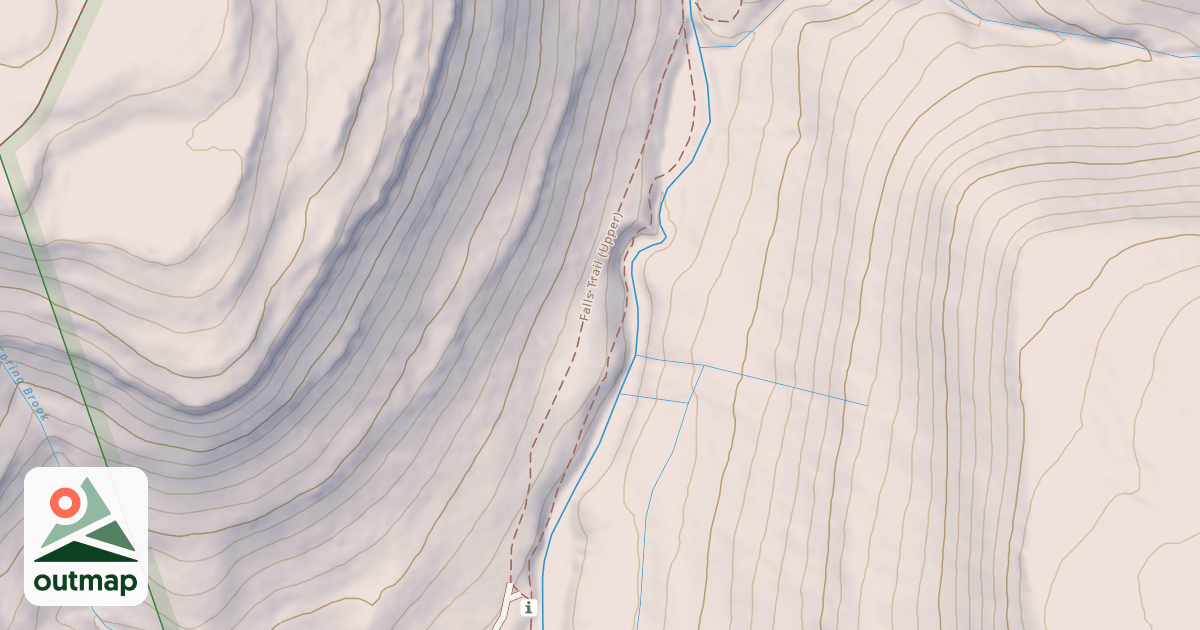 Map of Ricketts Glen State Park Trails