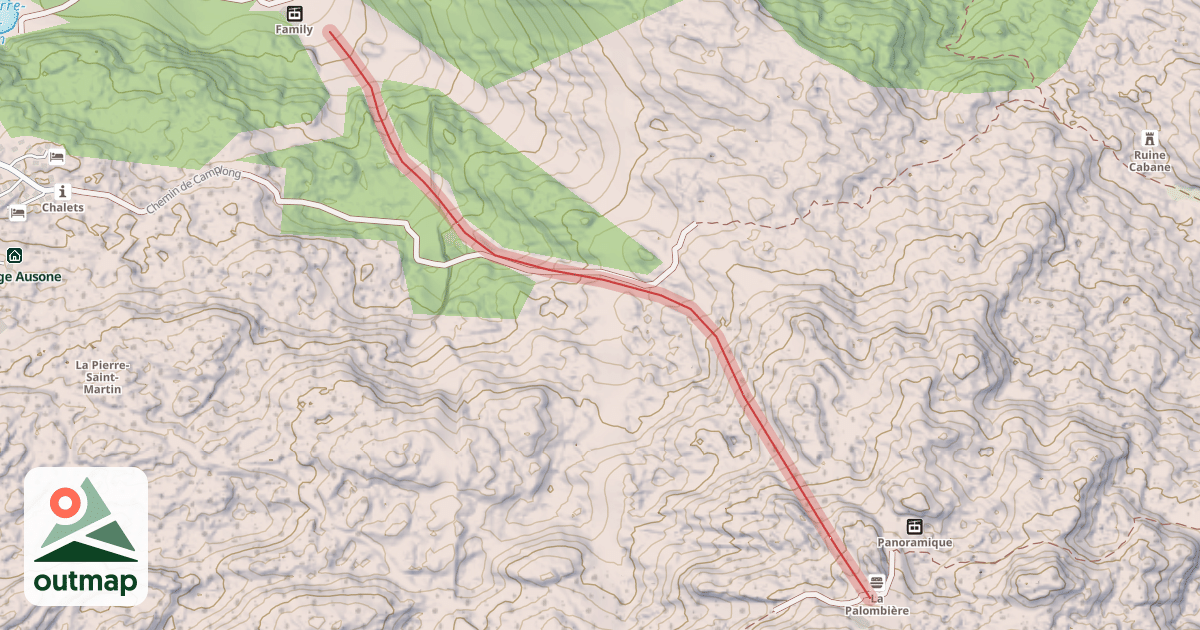 Map of La Noire