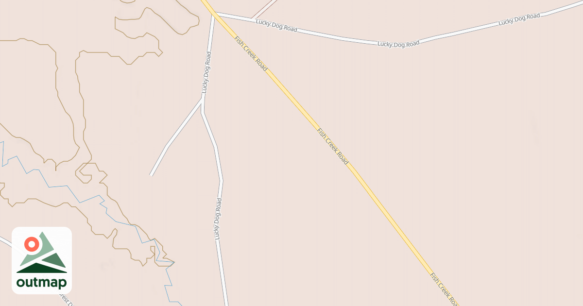 Map of MOOSE CR SH B LOOP