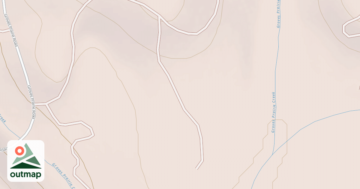 Map of GROVES PRAIRIE
