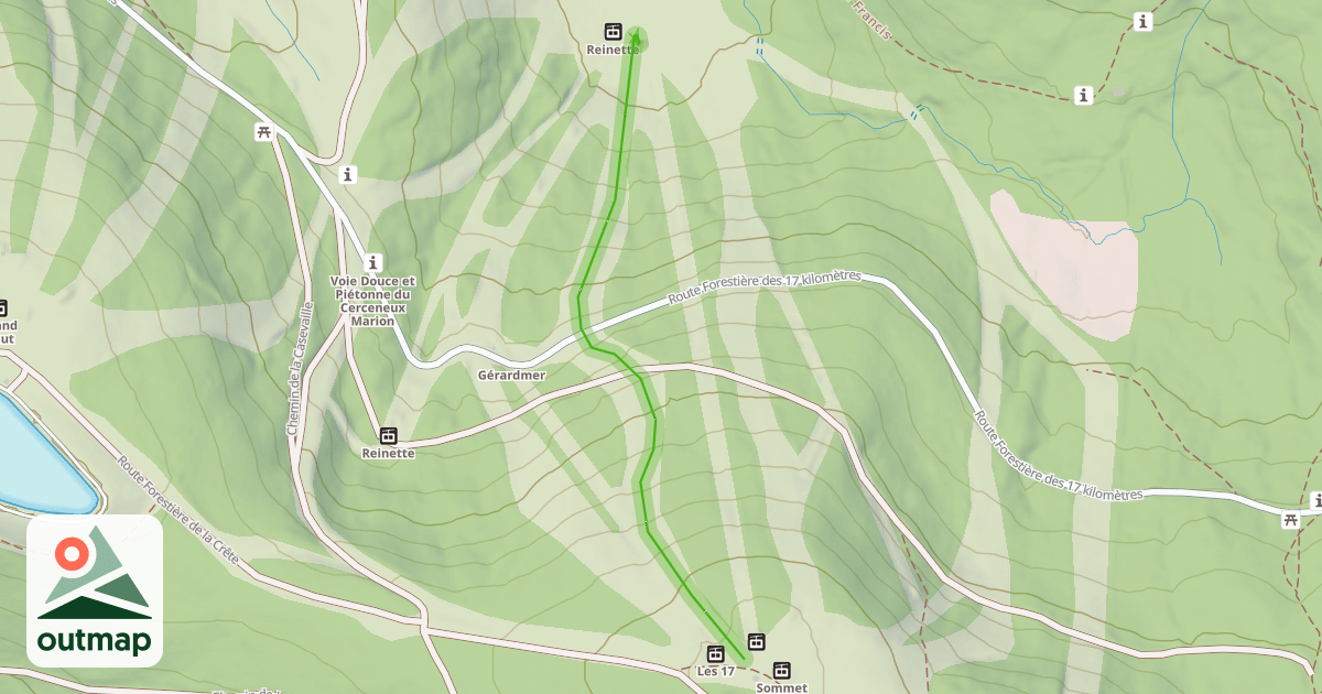 Map of Le Lièvre