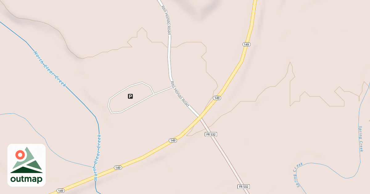 Map of RITO HONDO