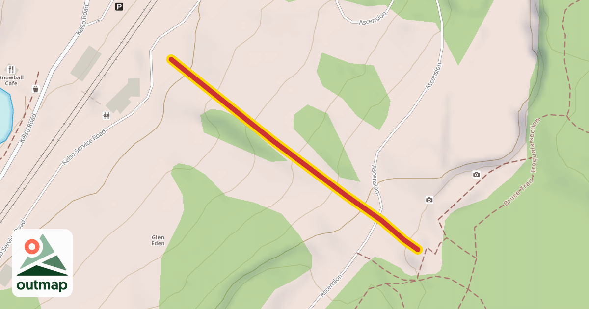 Map of Limestone Chairlift