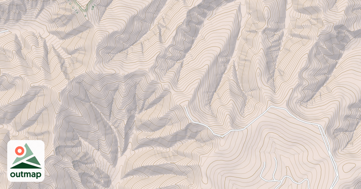 Map of Modoc-Corral Creek