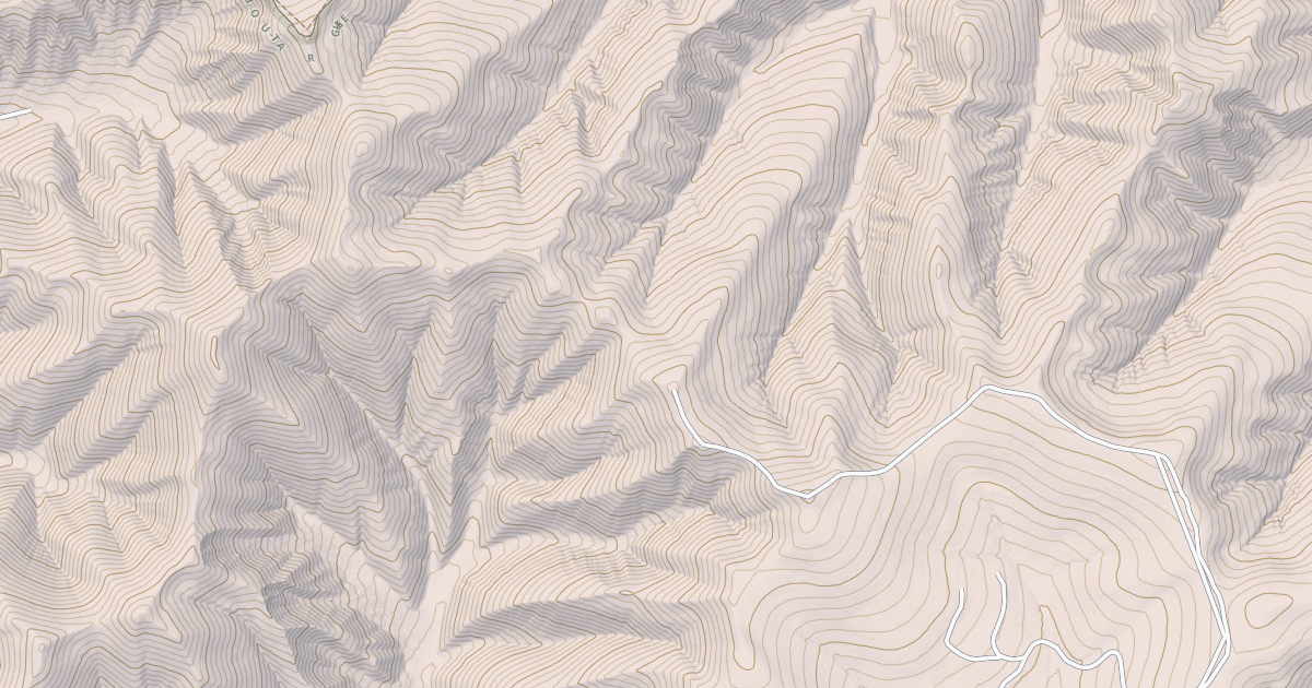 Map preview of Modoc-Corral Creek