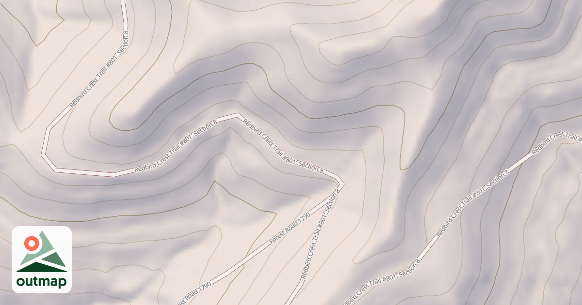 Map of Redbird Crest