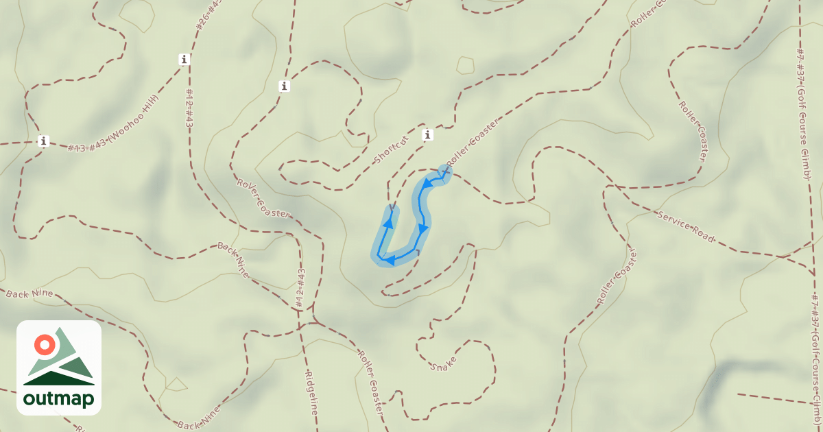 Map of Roller Coaster