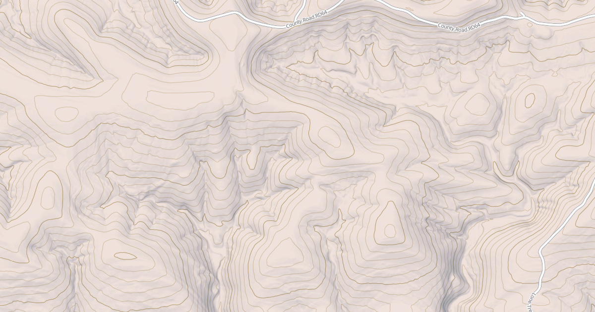 Map preview of ROCK CREEK