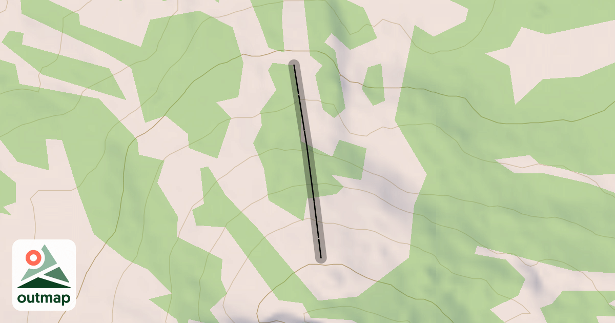 Map of Big Horn Trail