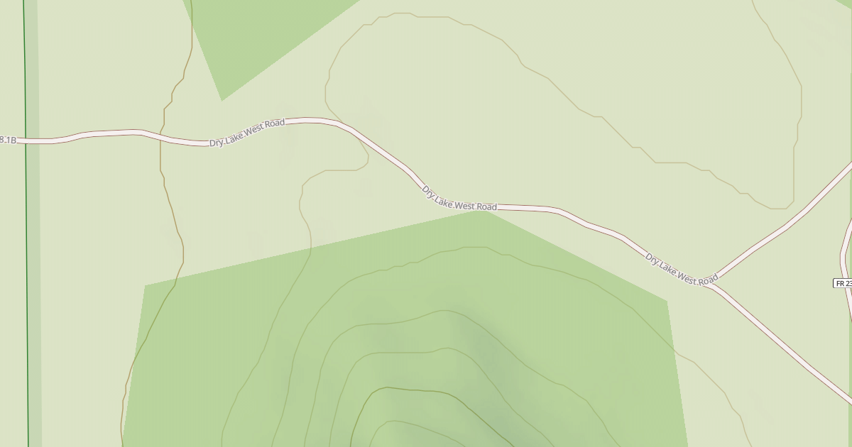 Map preview of DRY LAKE WEST