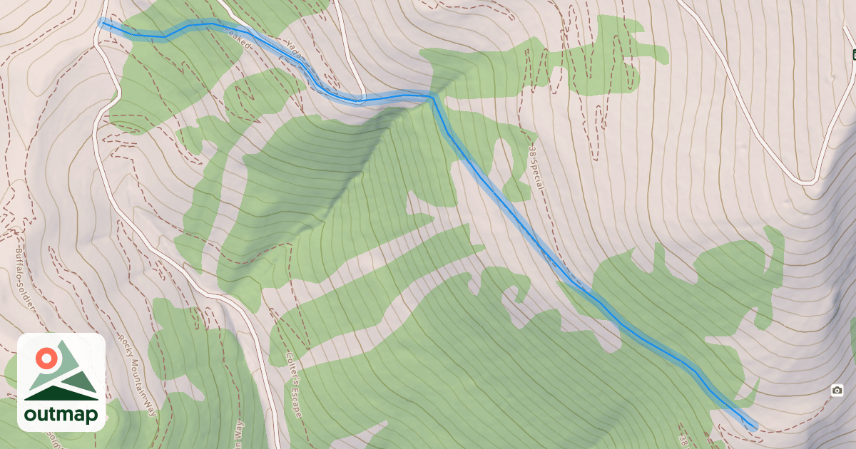 Map of Goat Path