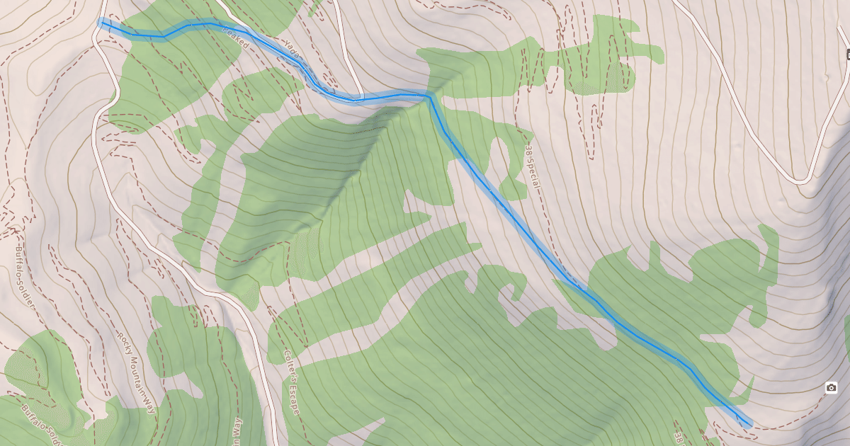 Map preview of Goat Path