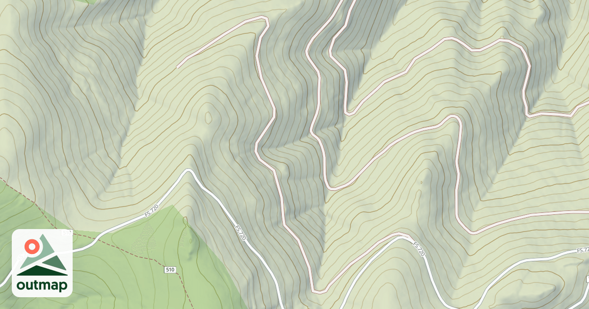 Map of (FDR) SE BLACK BEAR POINT