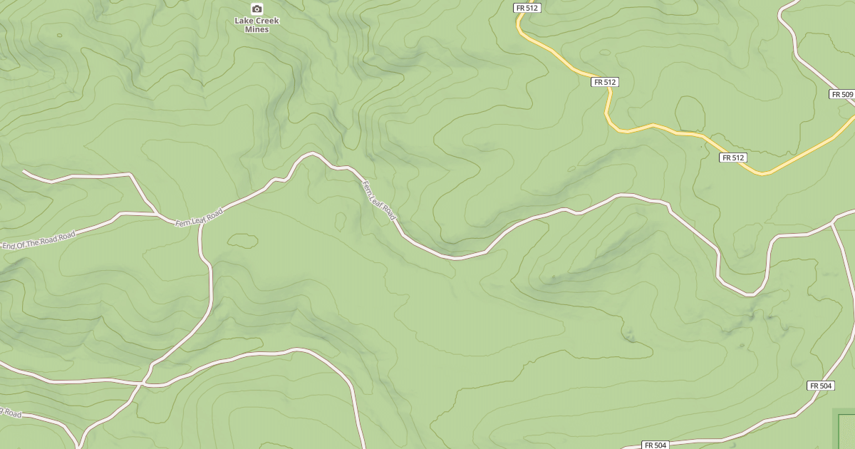 Map preview of FERN LEAF ROAD