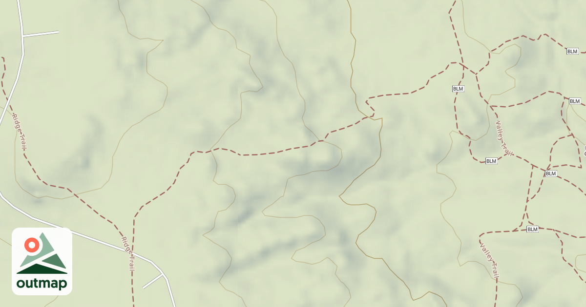 Map of BLM National GTLF Public Motorized Trails 15791b4e-dc8c-4590-8ad5-a7787dddc203