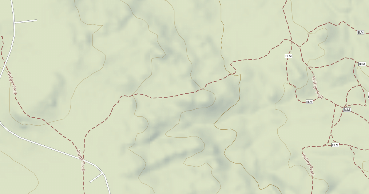 Map preview of BLM National GTLF Public Motorized Trails 15791b4e-dc8c-4590-8ad5-a7787dddc203