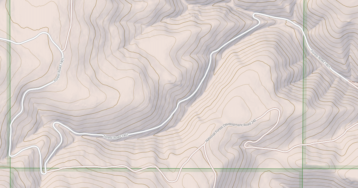 Map preview of SOUTH FORK OAK CREEK