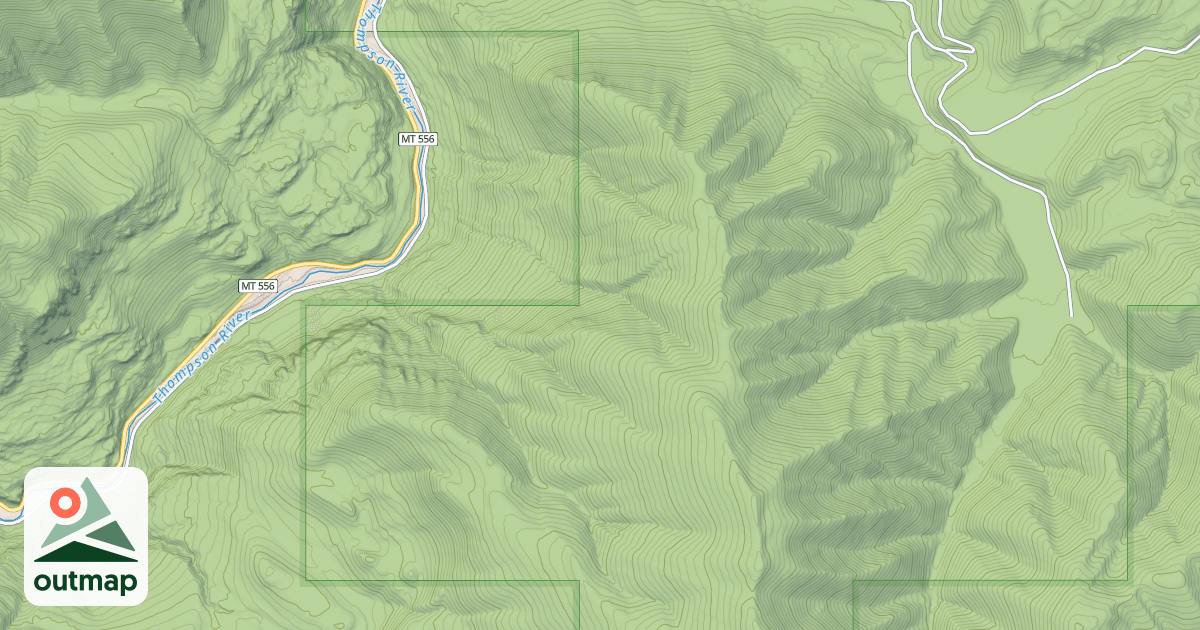 Map of BIG HOLE CREEK
