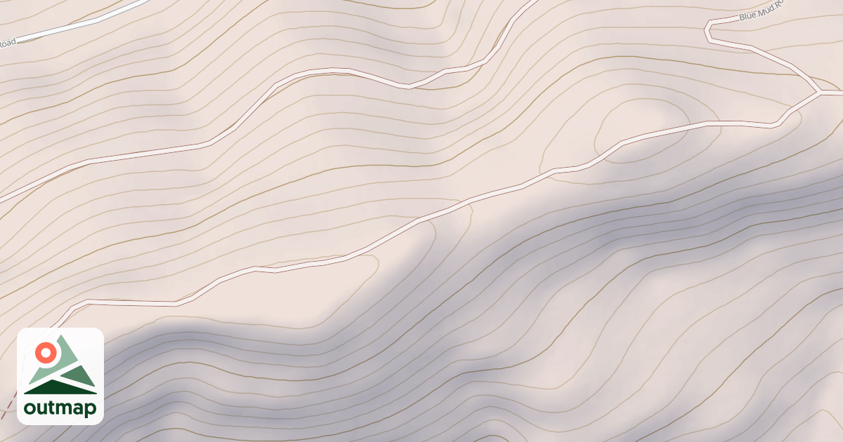 Map of BLUE MUD
