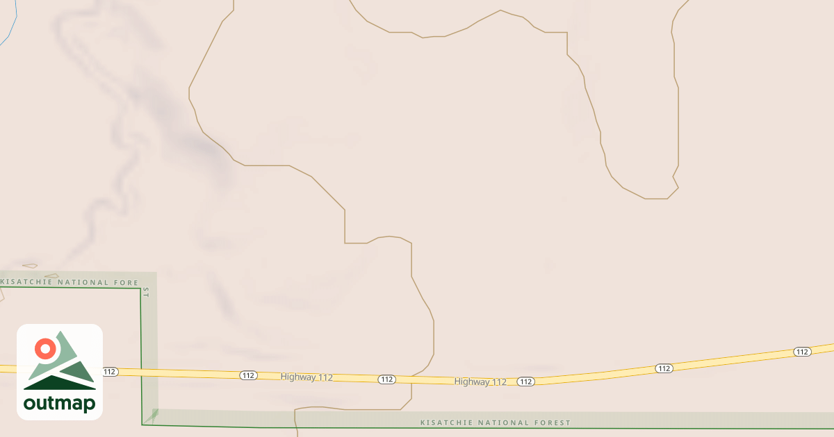 Map of USFS Motor Vehicle Use Map Roads {A7FA4344-326A-4422-AB3A-FA842B601B07}