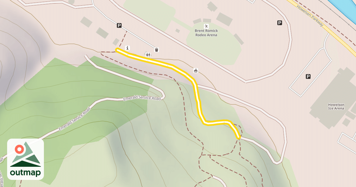 Map of Bluffs Loop