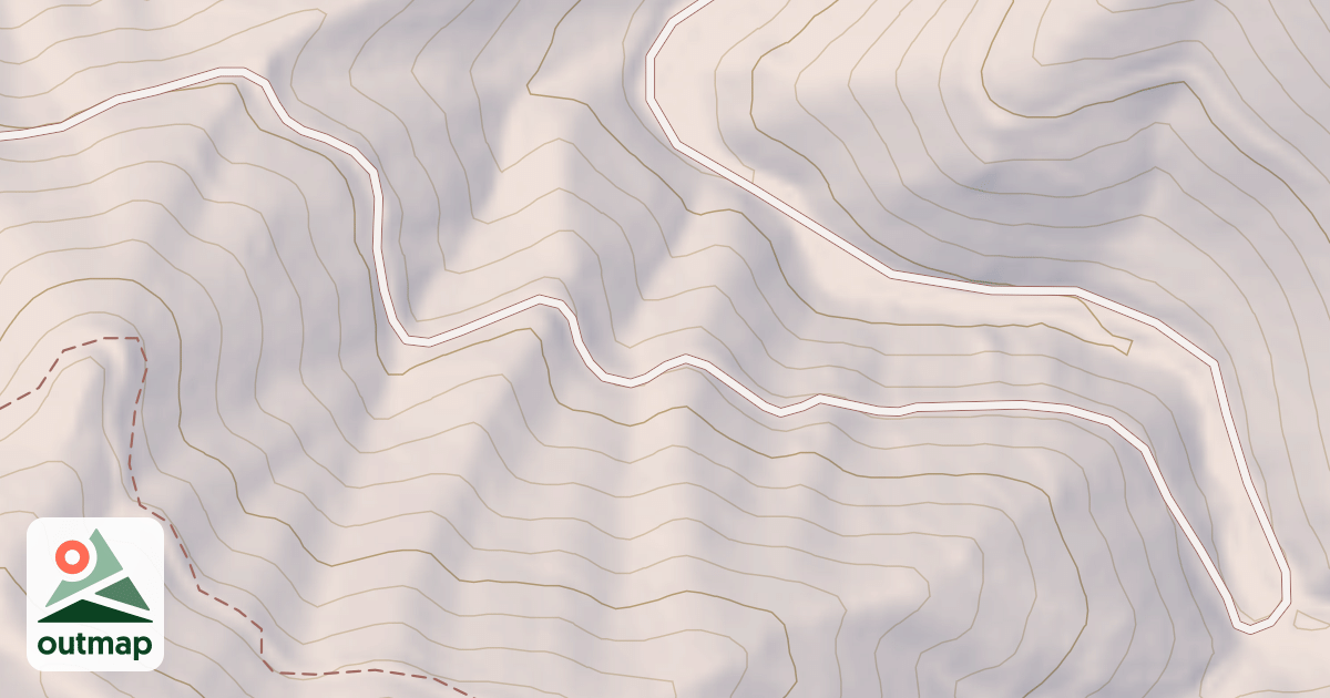 Map of Mineral Creek