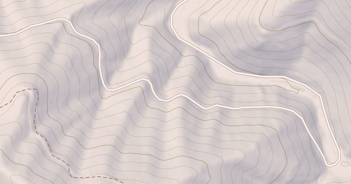 Map preview of Mineral Creek