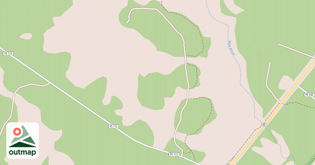 Map of USFS Motor Vehicle Use Map Roads {A7E6E391-9F8E-4439-9E6F-D343A3A65C4E}
