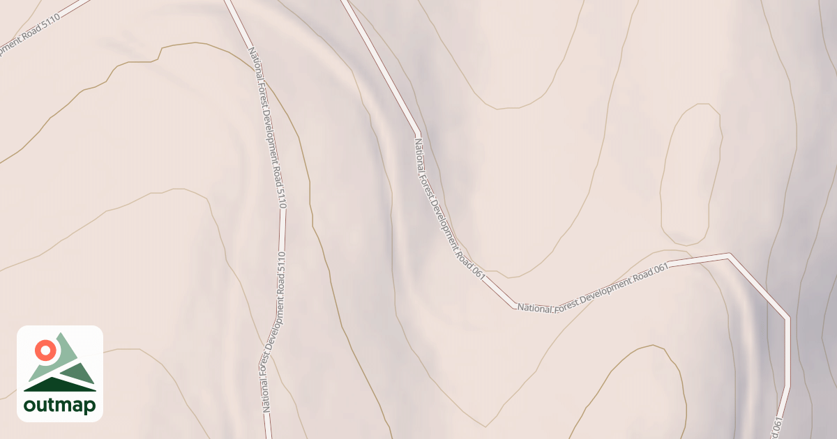 Map of S4101 BEAVER DRIVE