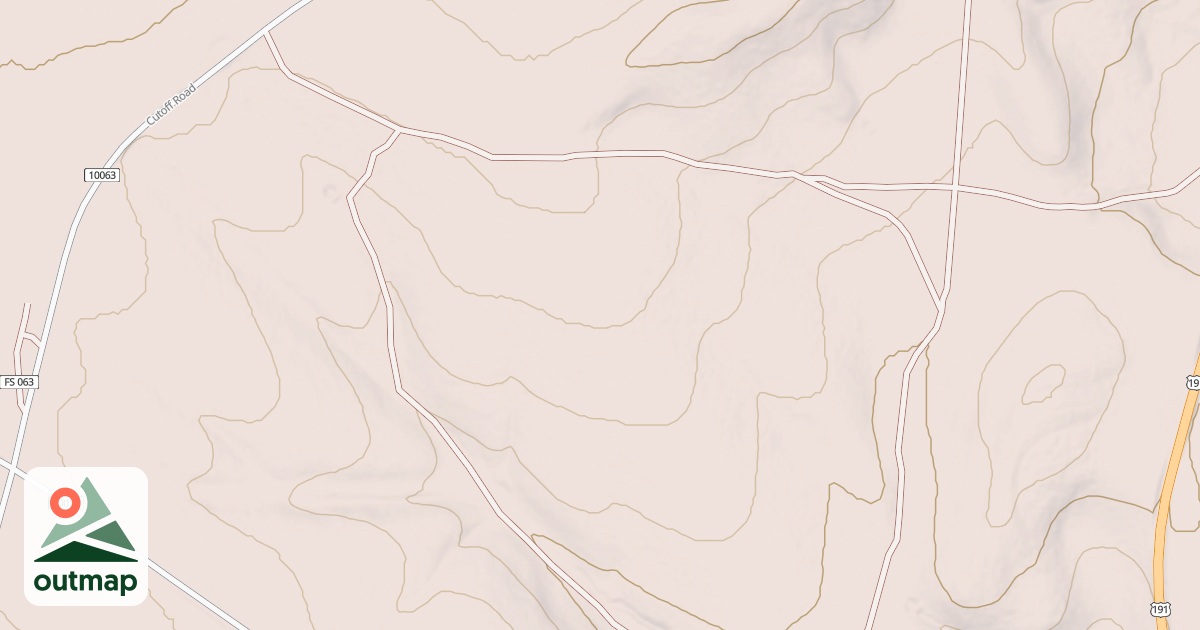 Map of ASHLEY DRIVEWAY DISPERSED D