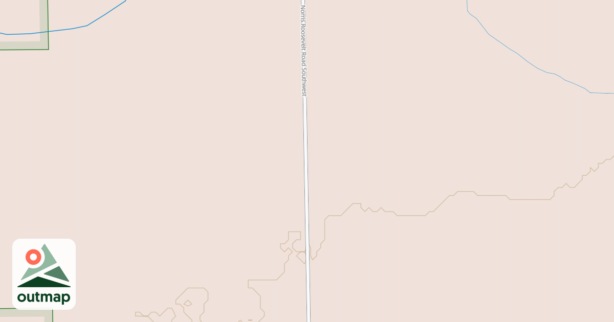 Map of Warroad/Roseau Trails