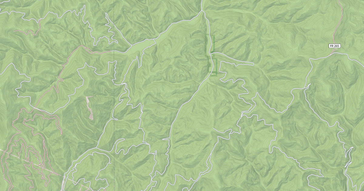 Map preview of LEIBERG-TEPEE CREEK
