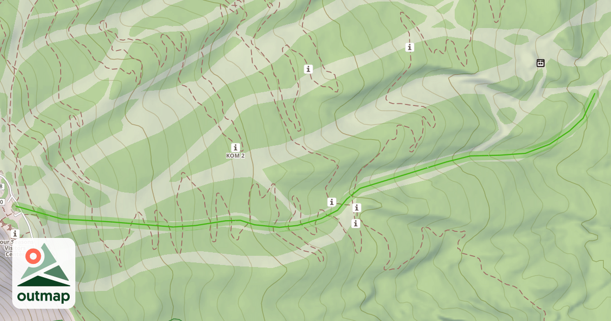 Map of Fred's Run