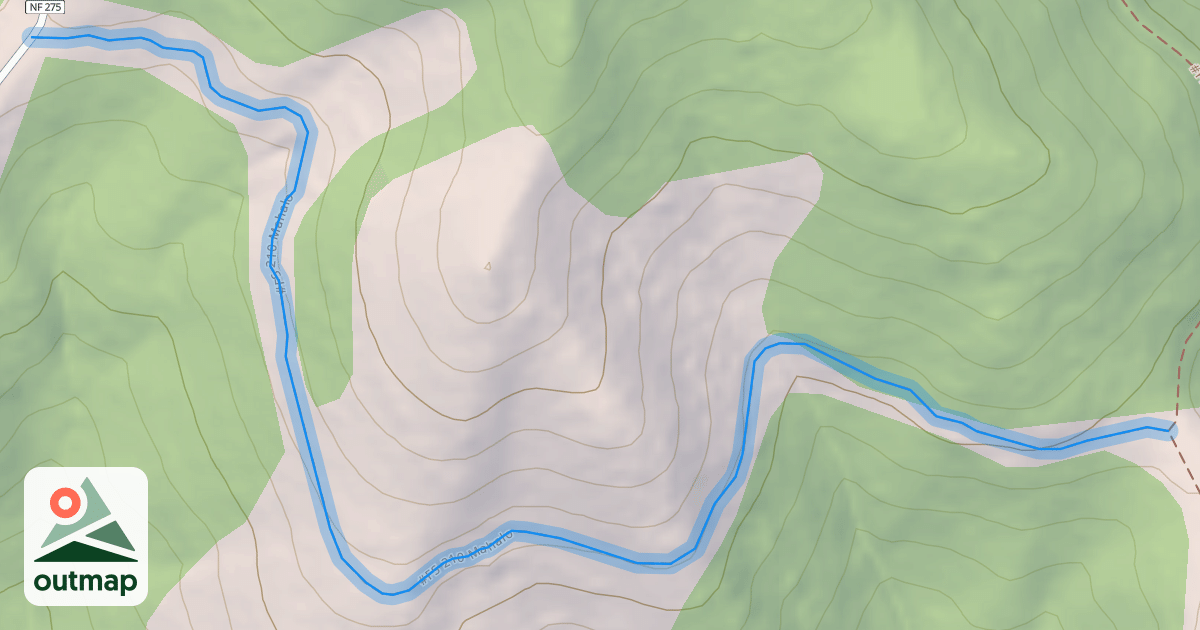 Map of #FS 210 Mahalo