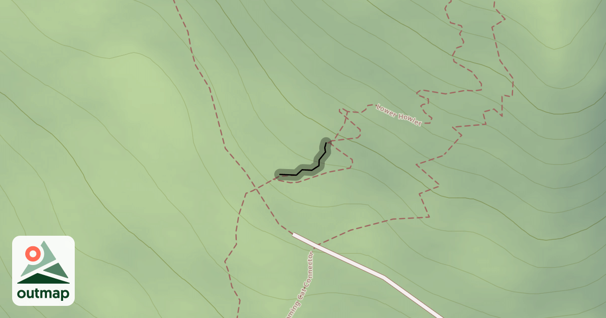 Map of Old Lower Howler