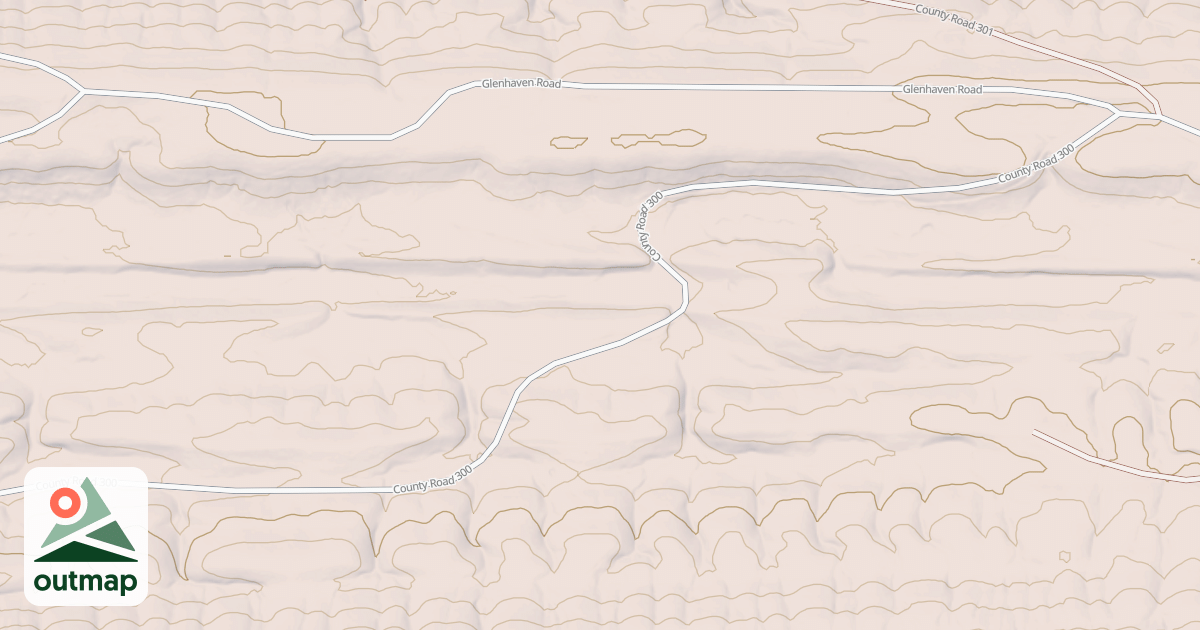 Map of BIG BRUSHY CREEK