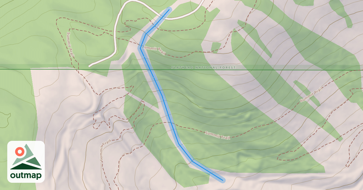 Map of Ranger Trail