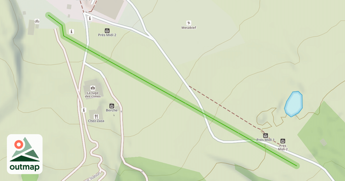 Map of Pré-midi