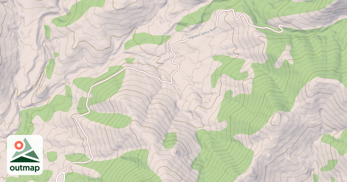 Map of ALGODON SPRING