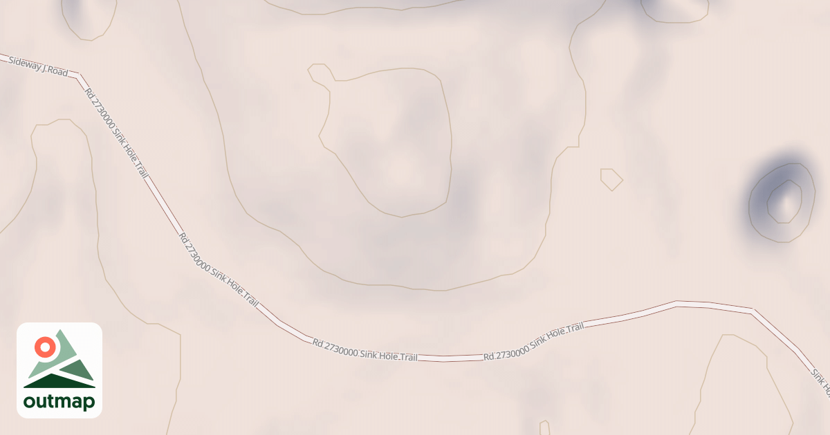 Map of Rd 2730000 Sink Hole