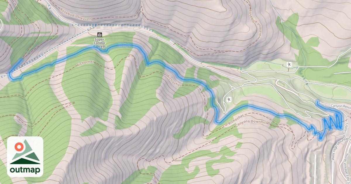 Map of Holly's