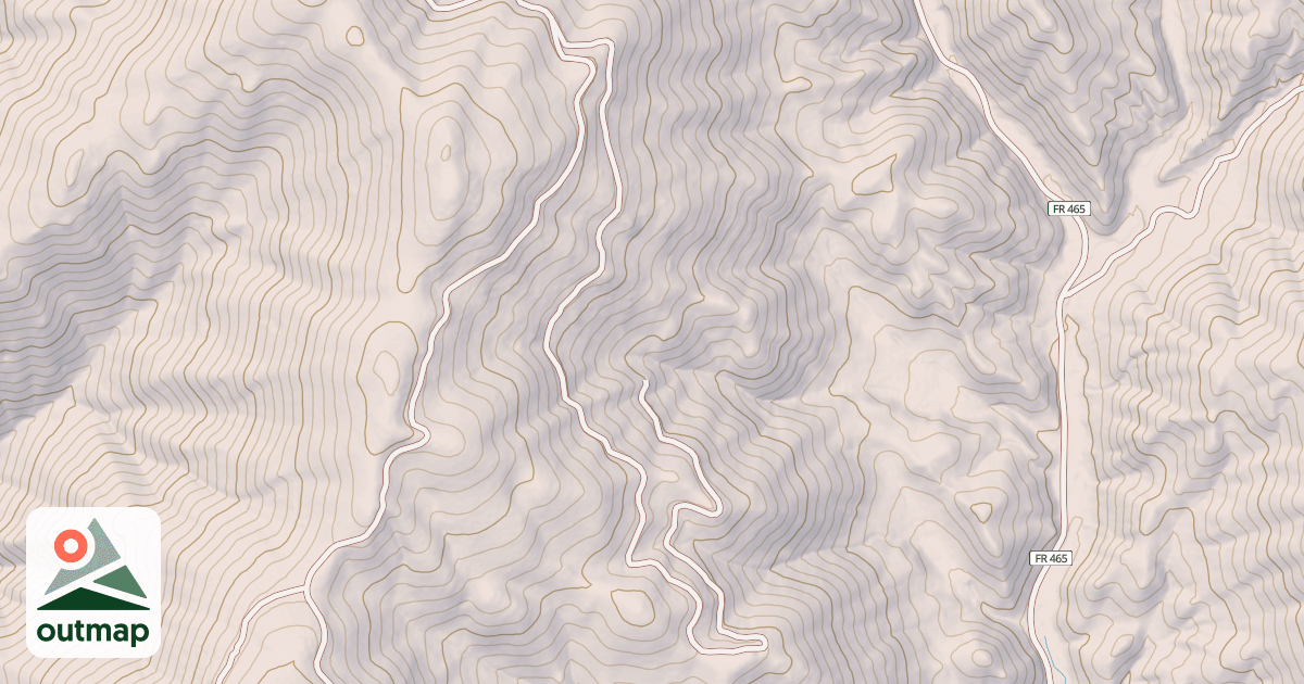 Map of WARSWACK CR. SPUR B in Camas