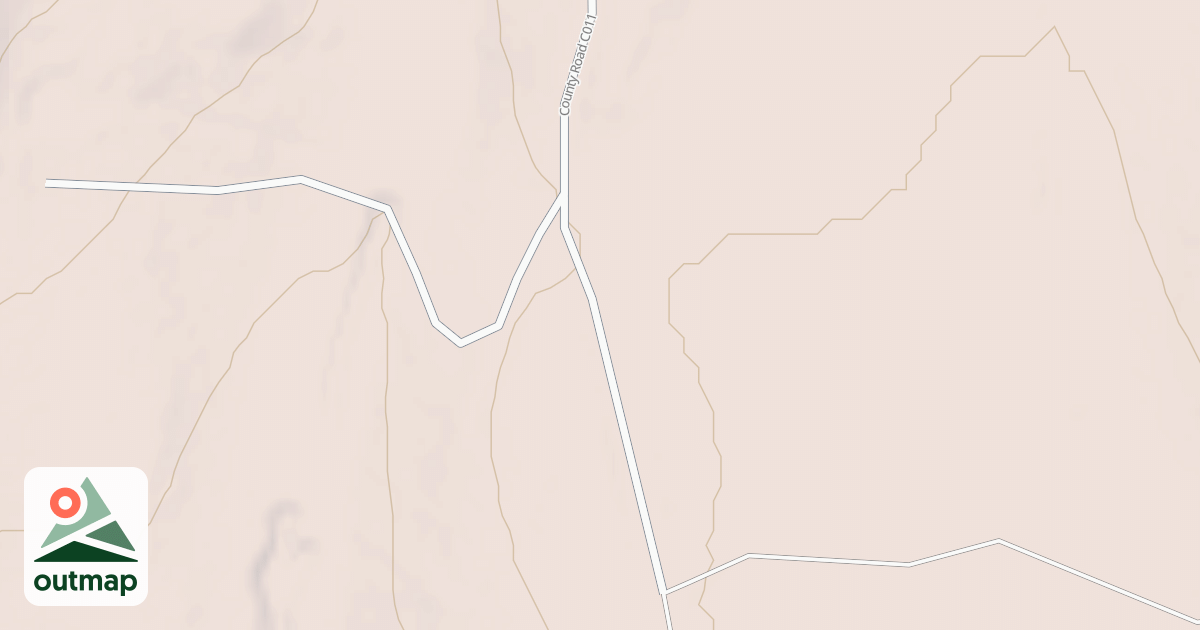 Map of INDIAN DIVIDE