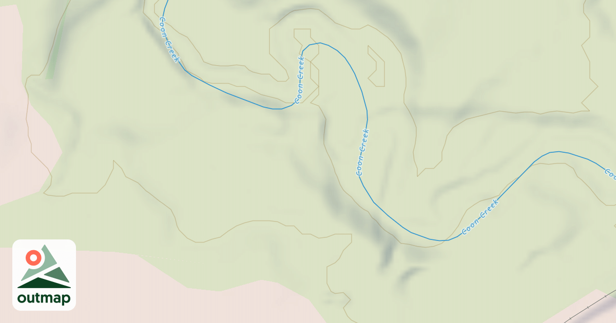 Map of Shady Oaks Native Prairie Adventure Trails