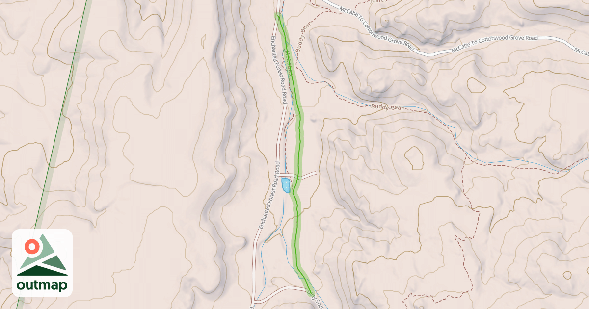 Map of McCabes