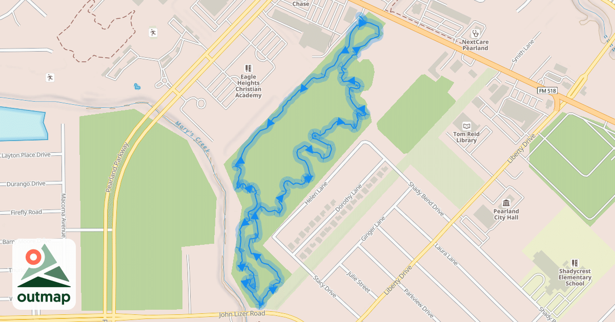 Map of Revolver Loop in Brazoria