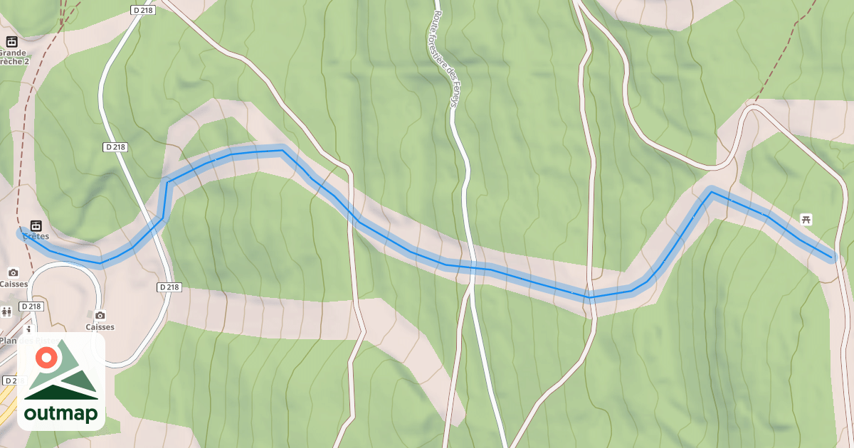 Map of Anémones