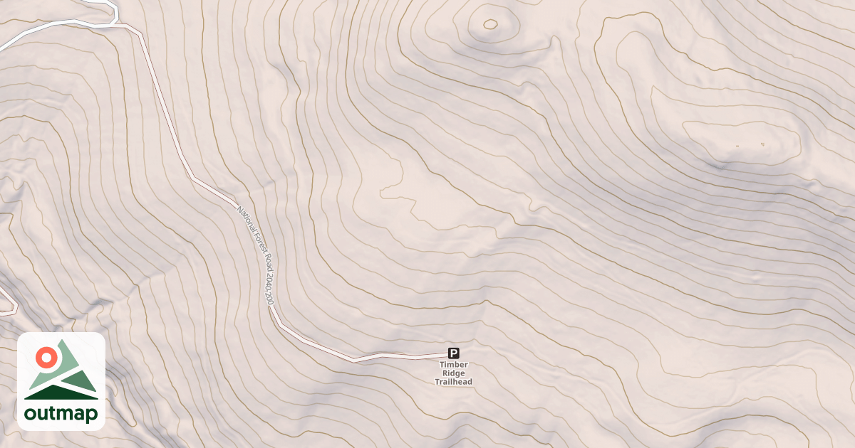 Map of TIMBER RIDGE