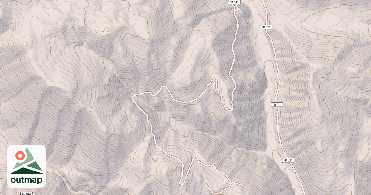 Map of SKUNK CR