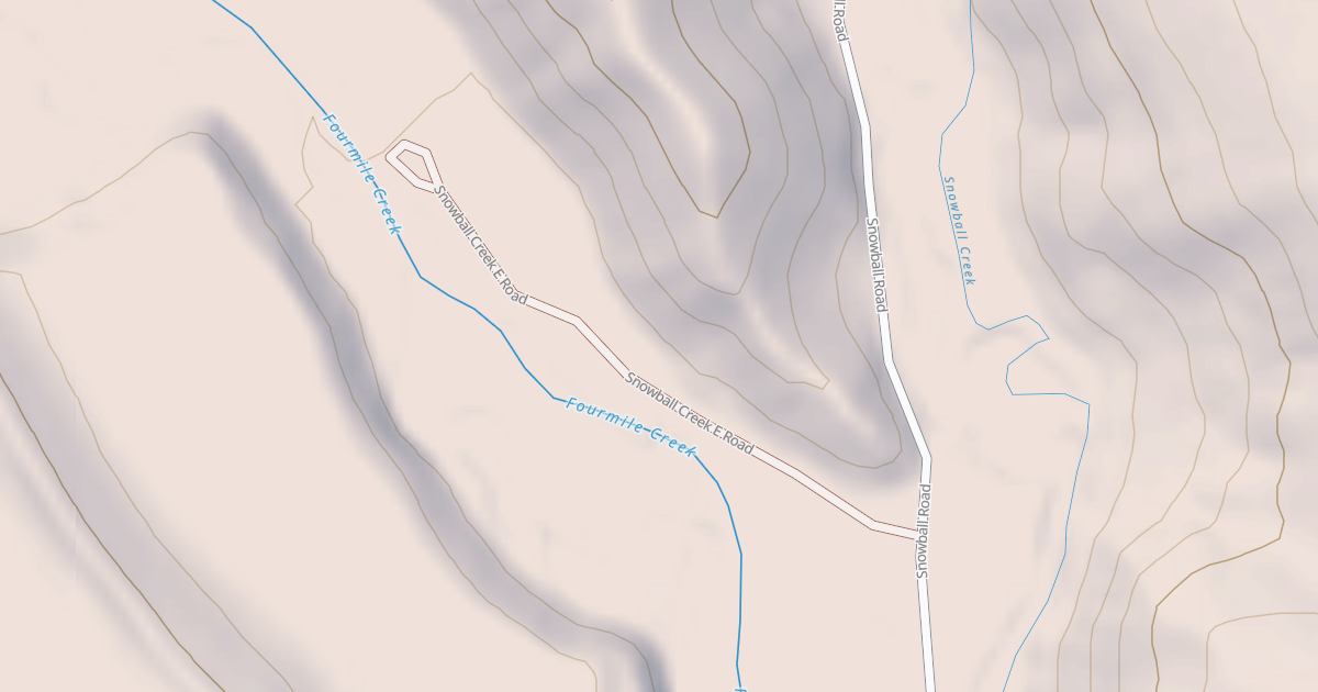 Map preview of SNOWBALL CRK E